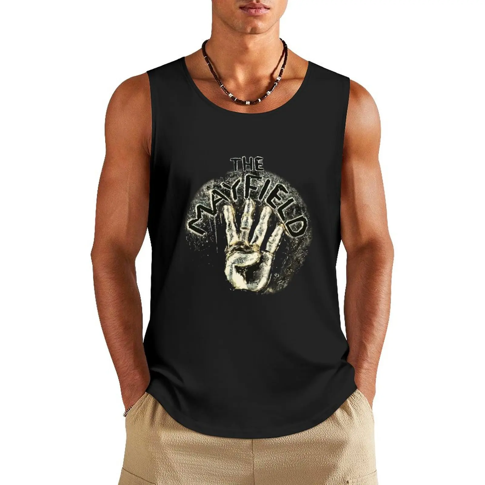 

4ever Tank Top sleeveless vests Bodybuilding clothing man Men's gym t-shirt anime