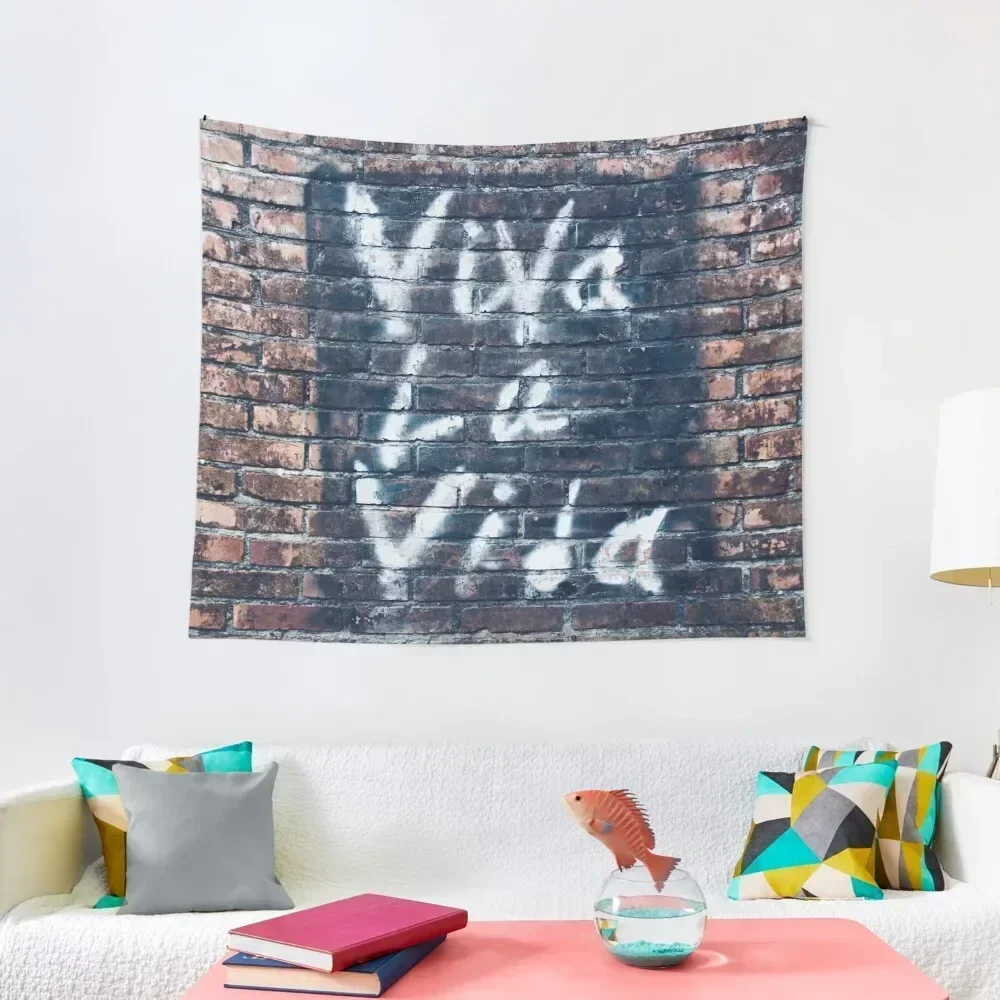 

Viva La Vida Wall Street Art Photography Tapestry Mushroom Living Room Decoration For Bedroom Wallpaper Bedroom Tapestry