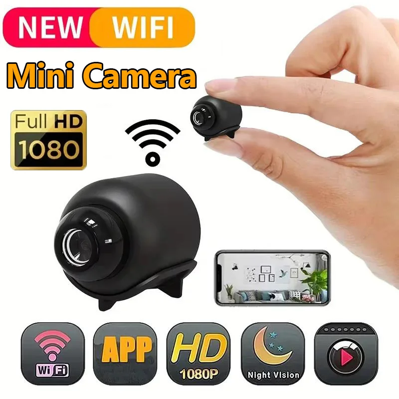 1PC 1080P New X5 Mini Camera Clear Night Vision Light Weight Portable Premium Cams Motion Detection Wireless Surveillance Camera