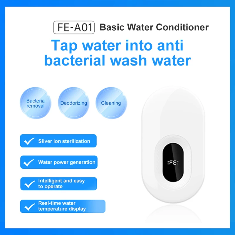 Shower Water Filter Household Water Purifiers Soften Hard Water Temperature Display For Home Health