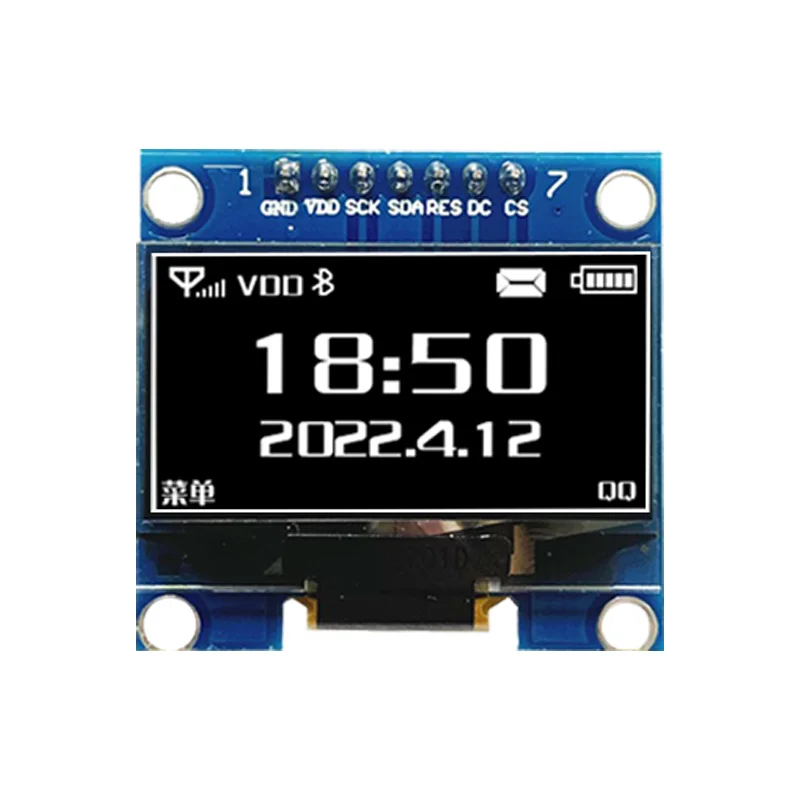 1.3 inch OLED Module OLED Display LCD Module 7-Pin SPI Interface CH1116 Driver 128*64