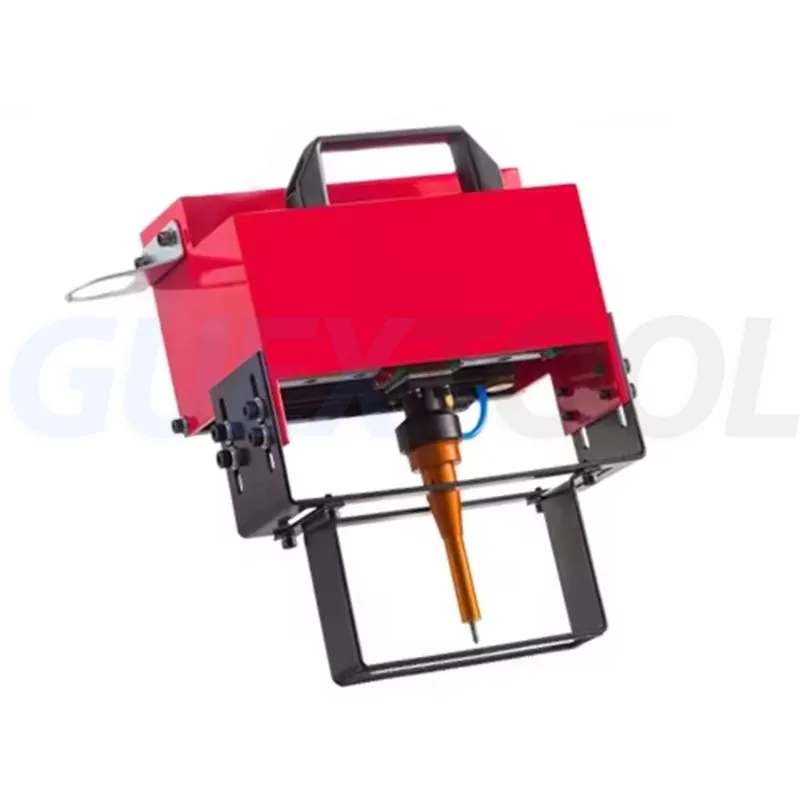 Portable Metal Pneumatic Dot Peen Marking Machine For VIN Code Frame Marking Machine Chassis Number Motorcycle Engines 100*20MM