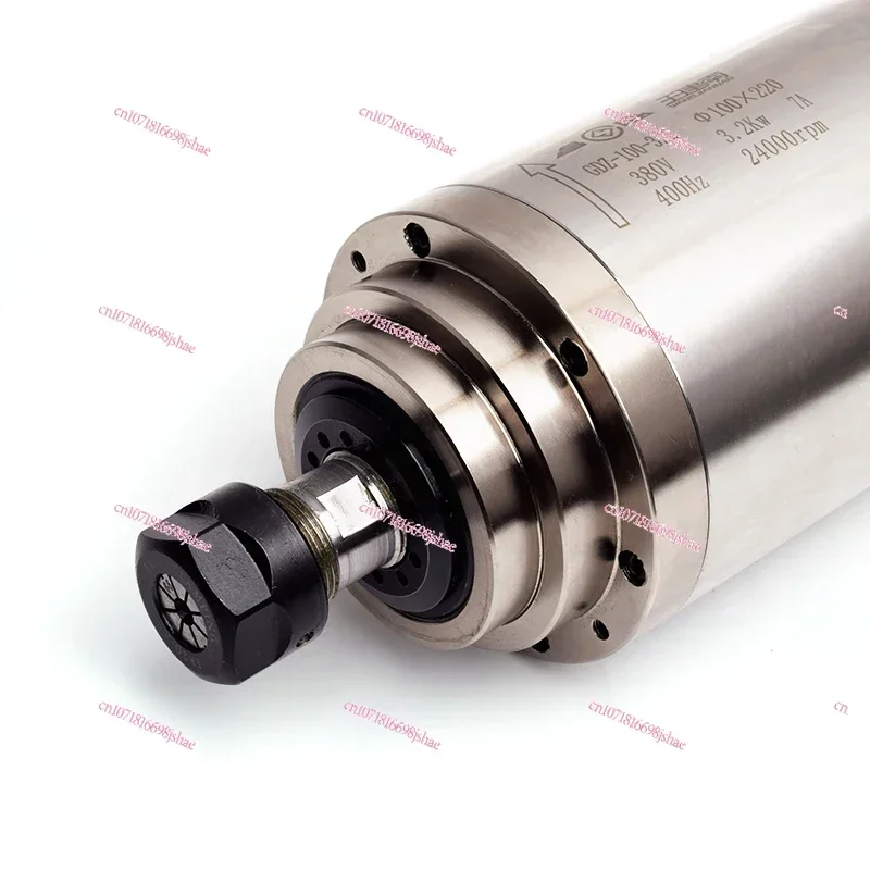 GDZ-100-3.2 ER20 24000 Rpm 220V/380V Water-cooled Spindle 3.0kW for Numerical Control Router