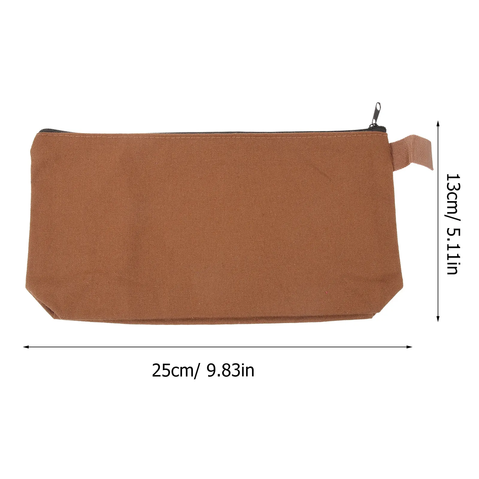4Pcs Large Capacity Pencil Bags Zipper Stationery Pouches for Pens Rulers Calculators Cosmetics Coins Keys Office School