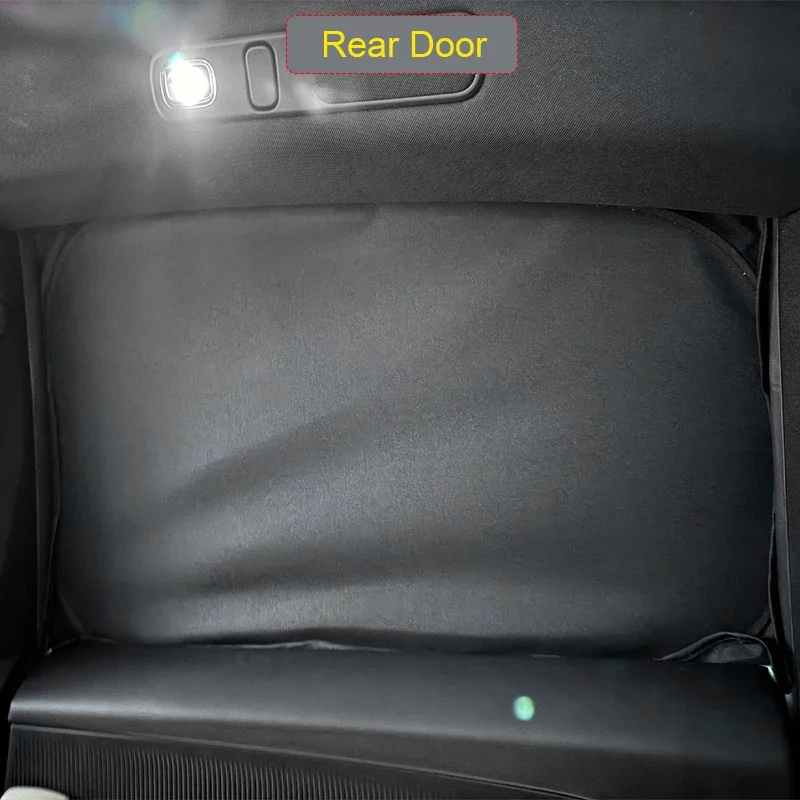 

Для NIO ET5 ET5T 2022-настоящее время автомобиля, черные окна, солнцезащитный козырек для конфиденциальности, автоматический анти-УФ-тепляционный защитный чехол, аксессуары для интерьера