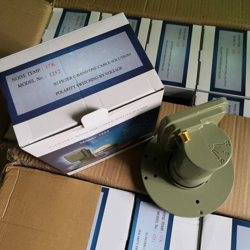 C1252 5G Filter C-Band One Cable Solution LNB for Satellite Communication