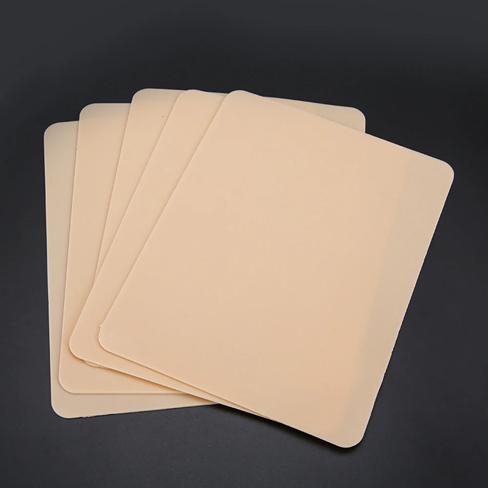 3D Blank Rubber Practice Skin  High Quality Eyebrow Tattoo for Permanent Makeup Microblading Tattoo Practice Fake Skin