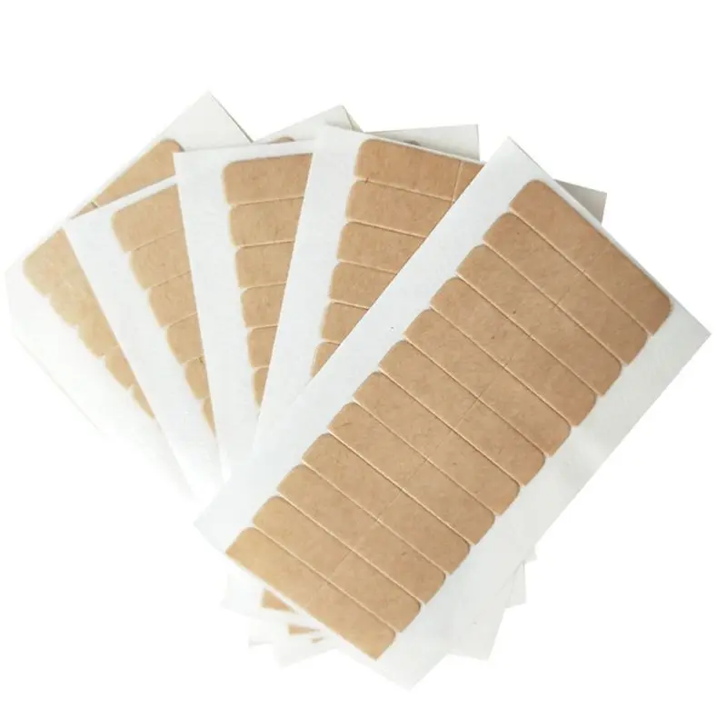 NEW HOT In Stock-Khaki Double Sided Wig Tape Hair Tape For Toupee Adhesive Tape For Lace Front Ultra-Hold Wig Glue Mini Tabs Tap