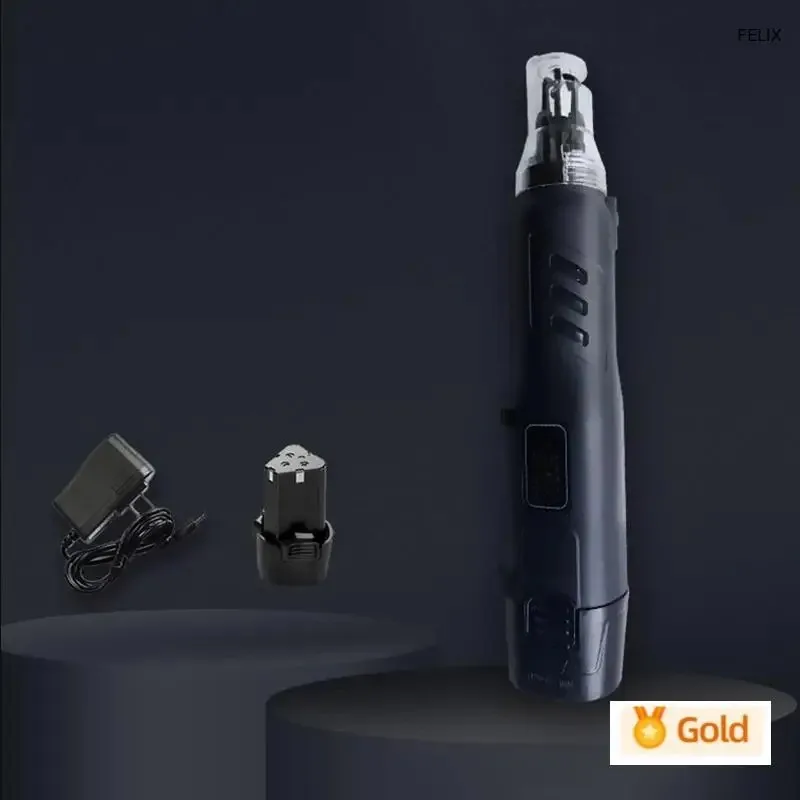 

Newest Version 12V Cordless Electric Enameled Wire Stripper Enameled Stripping Enameled Copper Wire with Battery and Charger