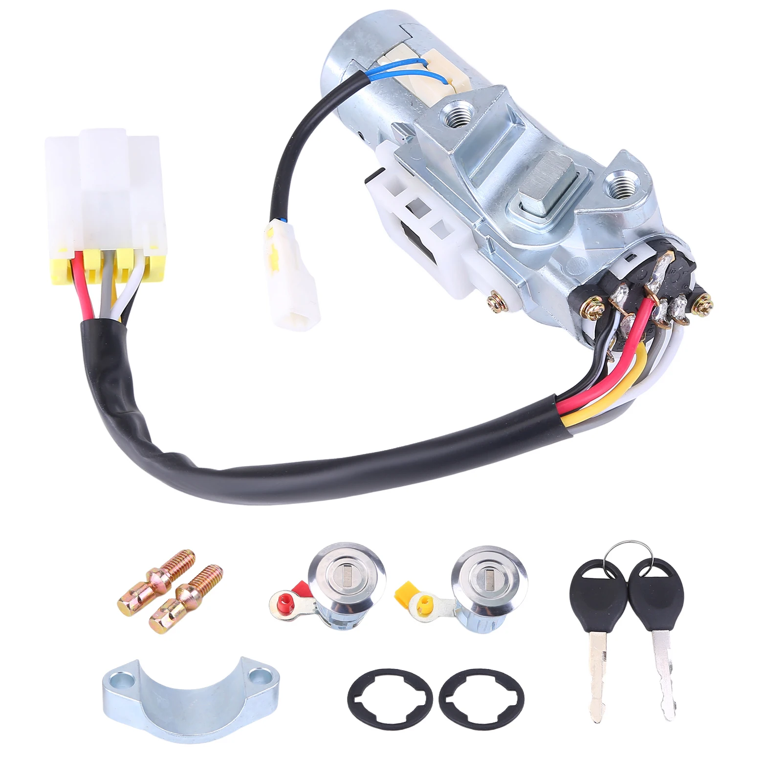 Kit de ignição e porta com núcleo de bloqueio completo H0600-3J125 para modelos Nissan Frontier de 1999 a 2003 e modelos Xterra