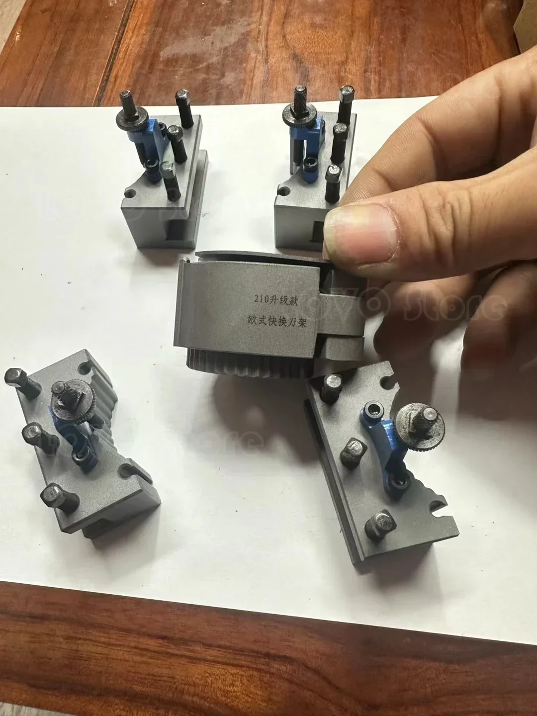 

European quick-change tool holder for high-precision 210V lathe Upgraded assembly Industrial automatic tool holder