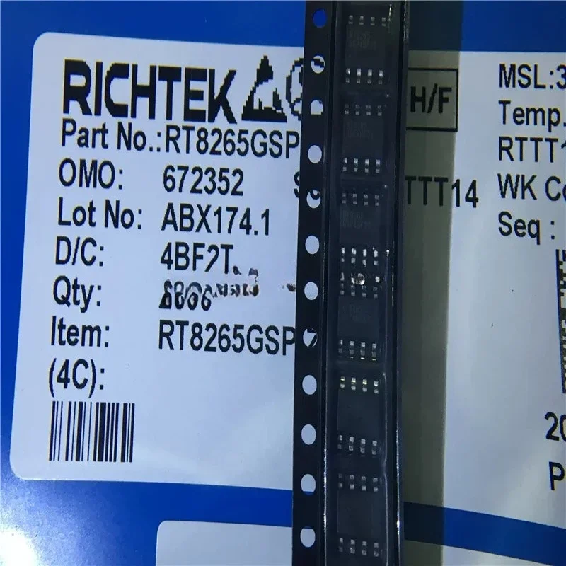 10Pcs RT8265GSP RT8265PSP RT8265 Richtek SOP8 imported original, can be shot directly, sample