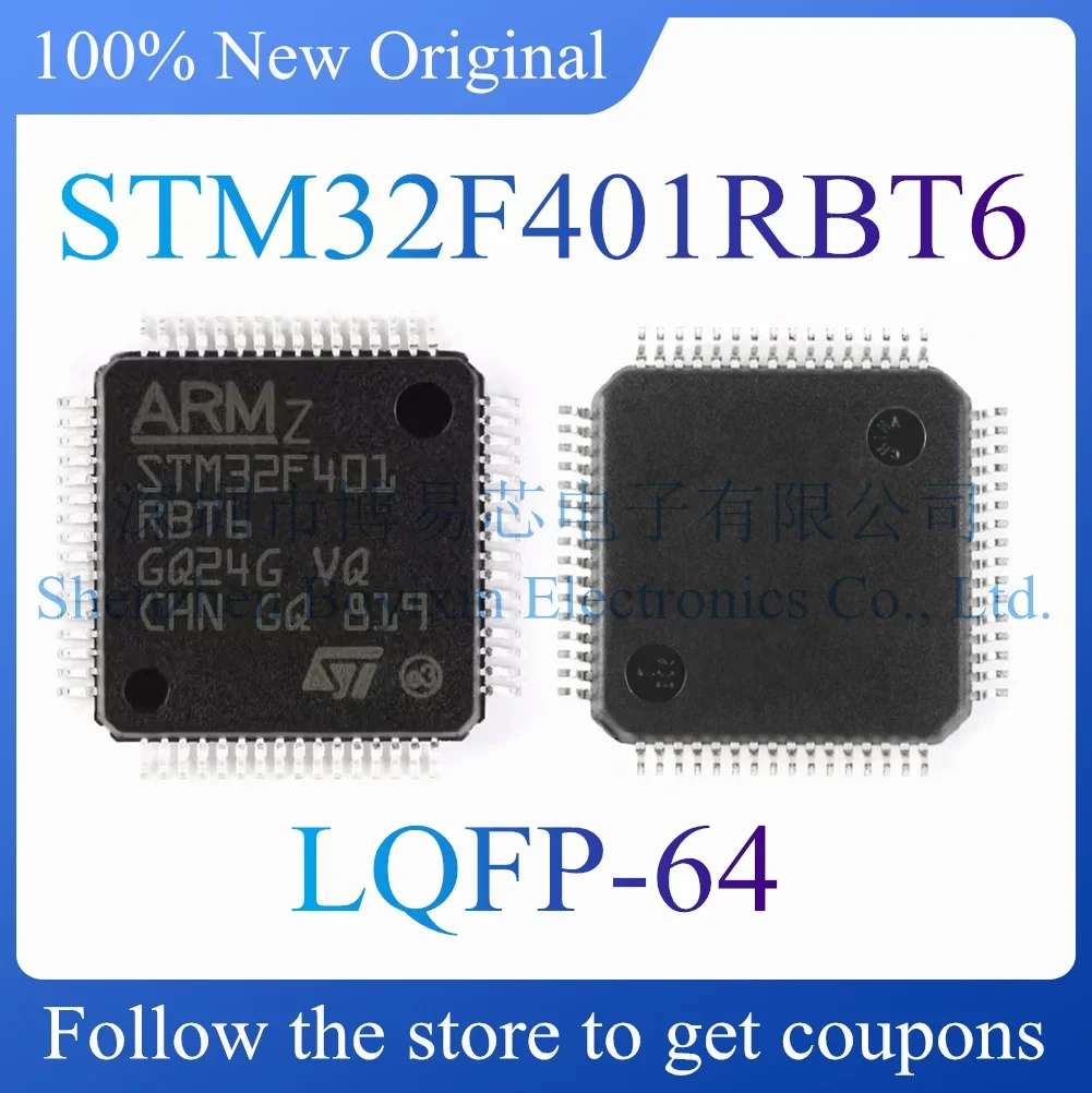 

NEW STM32F401RBT6 Original Product LQFP-64