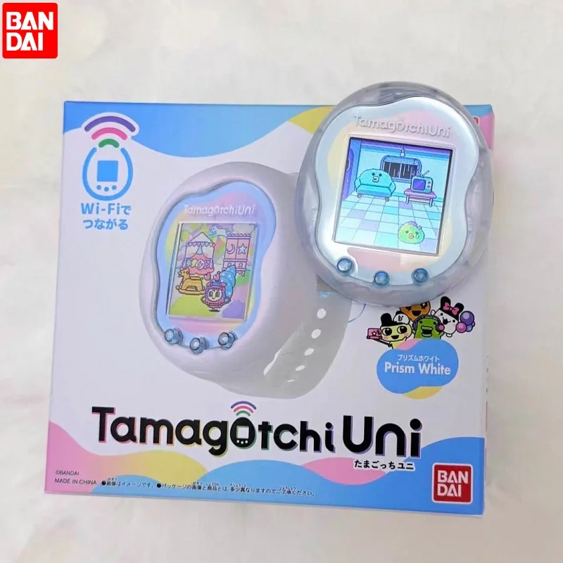 신제품 오리지널 반다이 에스더 버니 타마고치 와이파이 유니 전자 애완동물 기계 시계 한정판 신색상 게임 장난감 선물