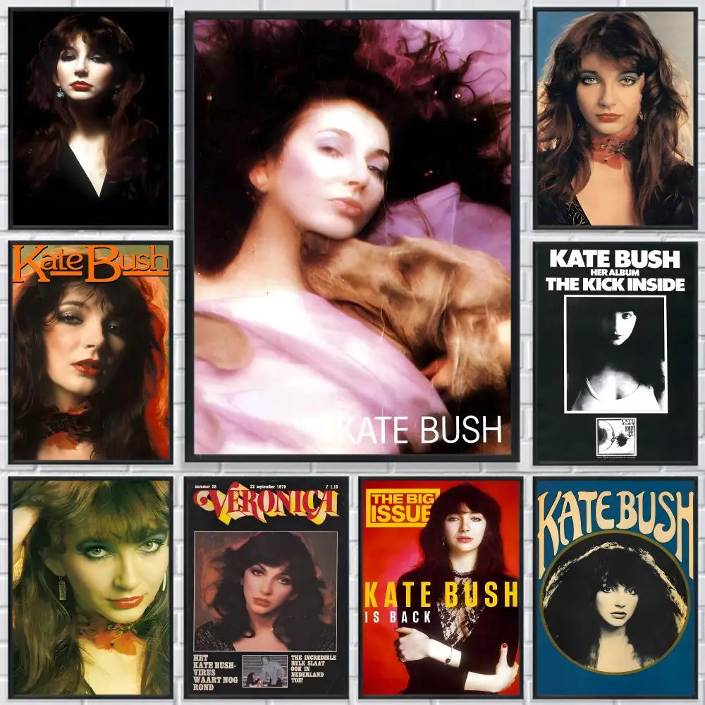 POPULAR Kate Bushs Poster HD Waterproof Self-Adhesive Wall Art - Versatile Decor for Any Space | Perfect Gift Idea
