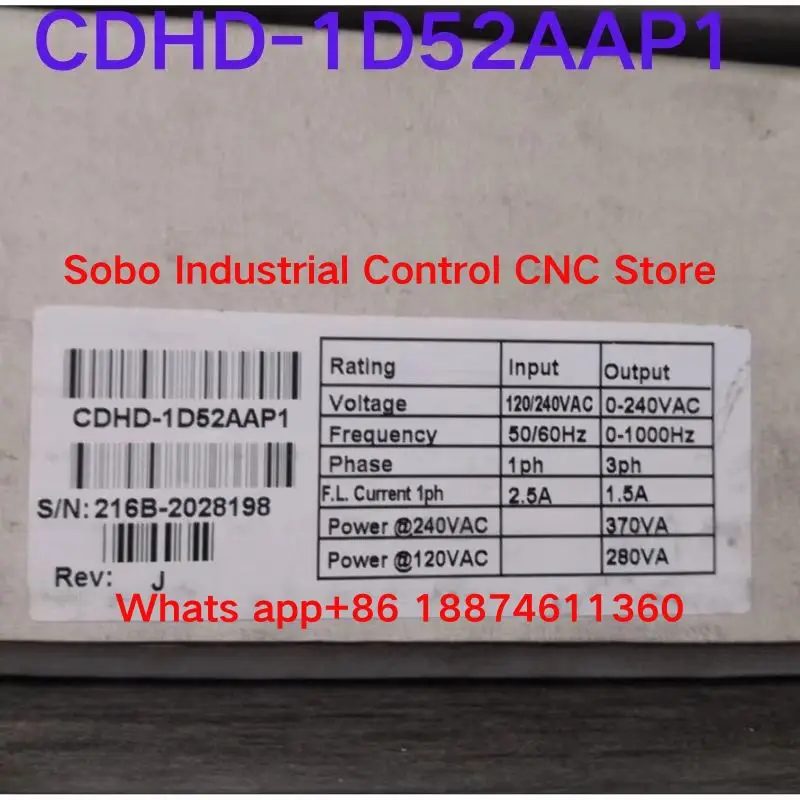 

Совершенно новый сервопривод CDHD-1D52AAP1