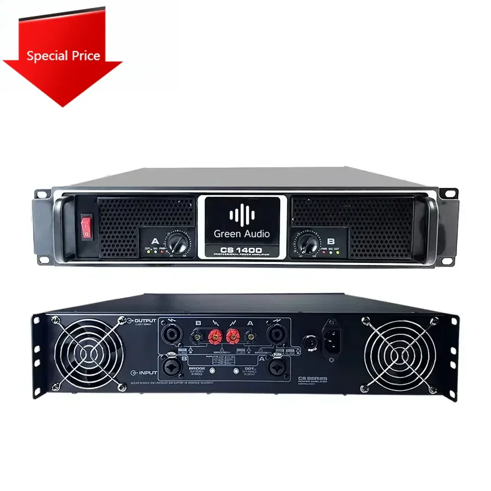 

GAP-S1400 High Performance 1500W*2 Power Amplifier HiFi Power Amplifier Use For Professional DJ Stage