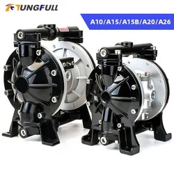 A-10 A15 Mini Air Operated Paint Pump Double Diaphragm Pressure-stabilized Diaphragm pump Mini Pneumatic Diaphragm Paint Pumps