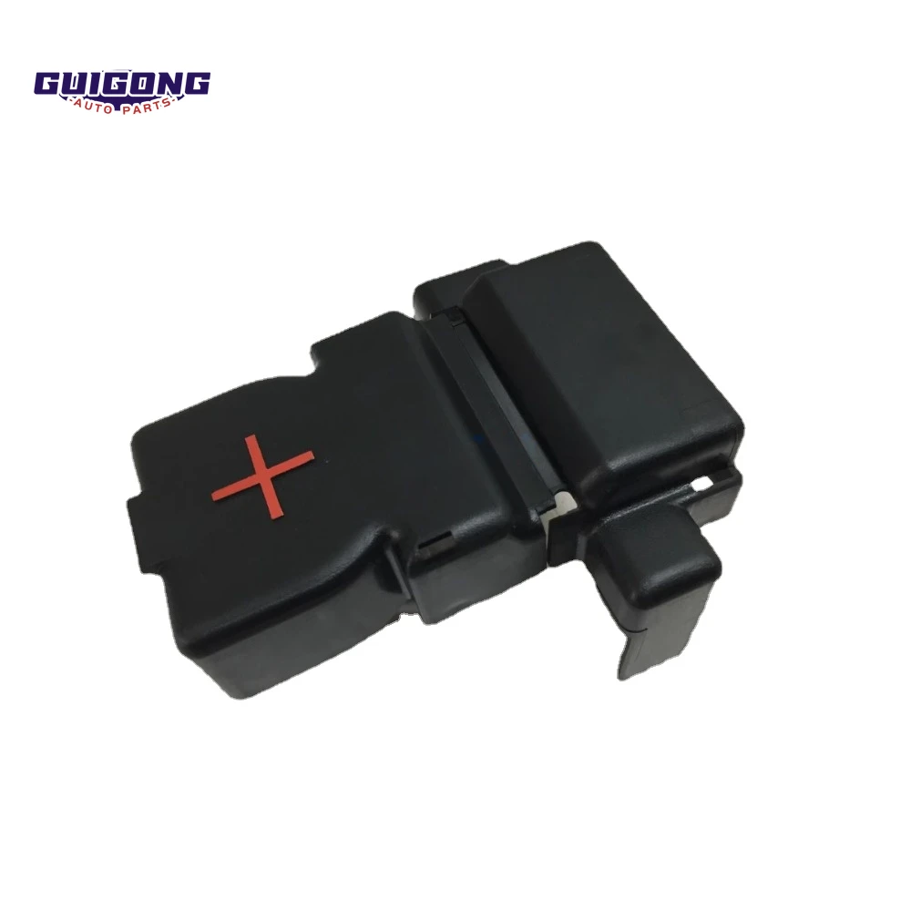 GUIGONG Car Fuse Cover  Positive Terminal Cap for NISSAN Patrol Y62 Infiniti QX80Battery Terminal Cover Accessories