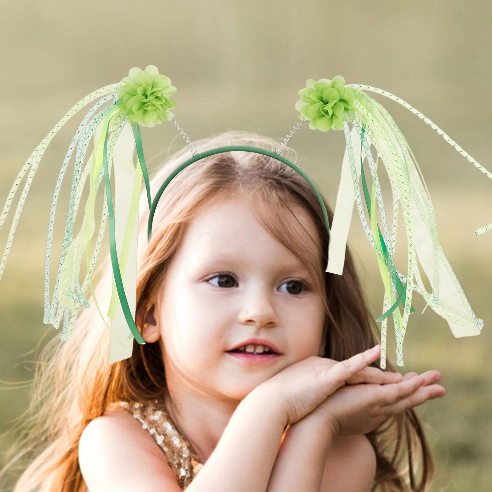 

Irish Headb W Party Hairb for St Patrick'S Day Decorations Women Kids St Patrick Day Decorations Green Braid Festival