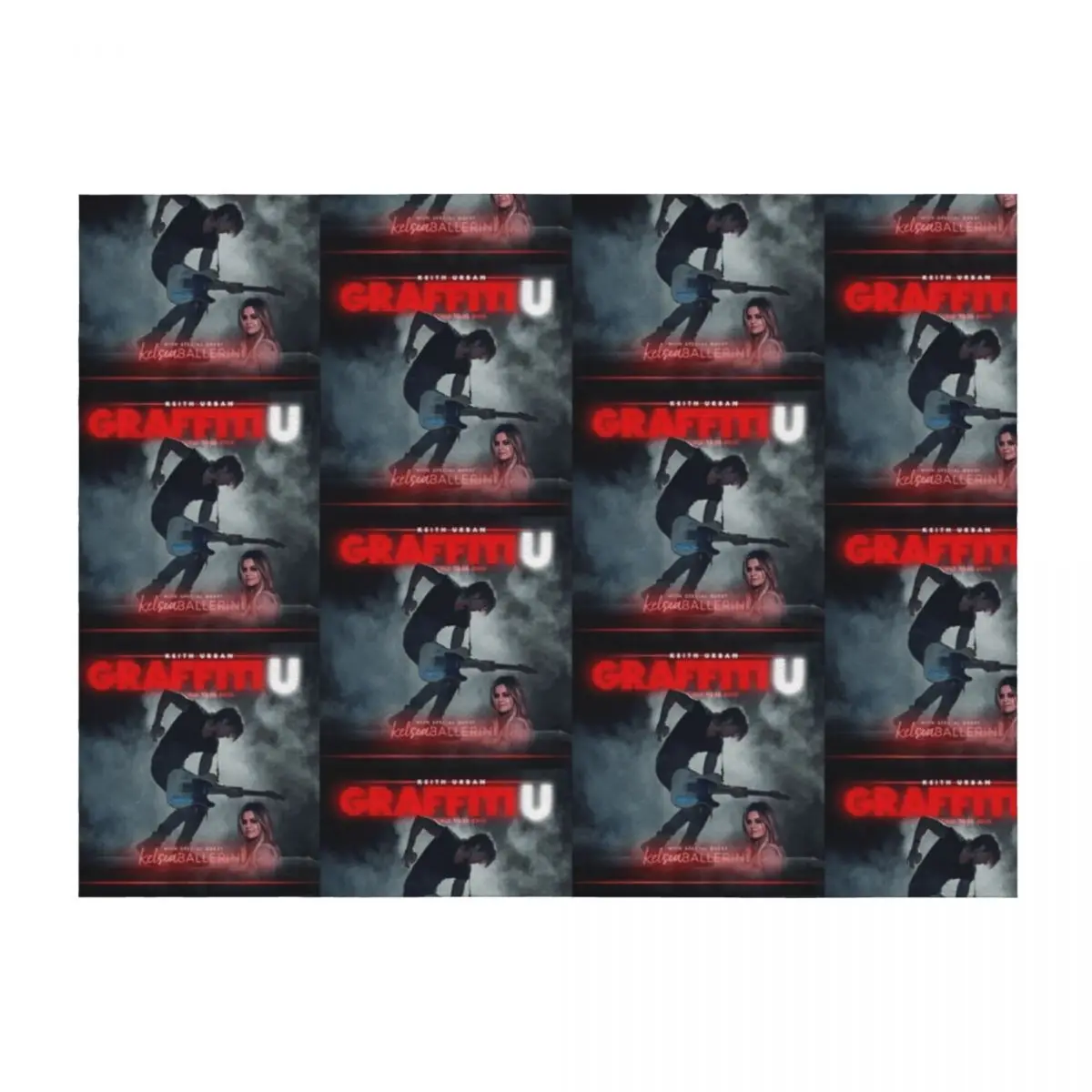 

Keith Urban tour kel5 2019 Throw Blanket Luxury Throw Tourist warm for winter Bed Fashionable Blankets