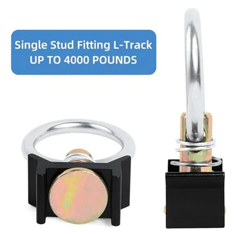 

A74I-одинарный фитинг, крепежный якорь емкостью 4000 фунтов с круглым кольцом из нержавеющей стали, алюминиевый держатель, грузовое управление, 12 шт. S