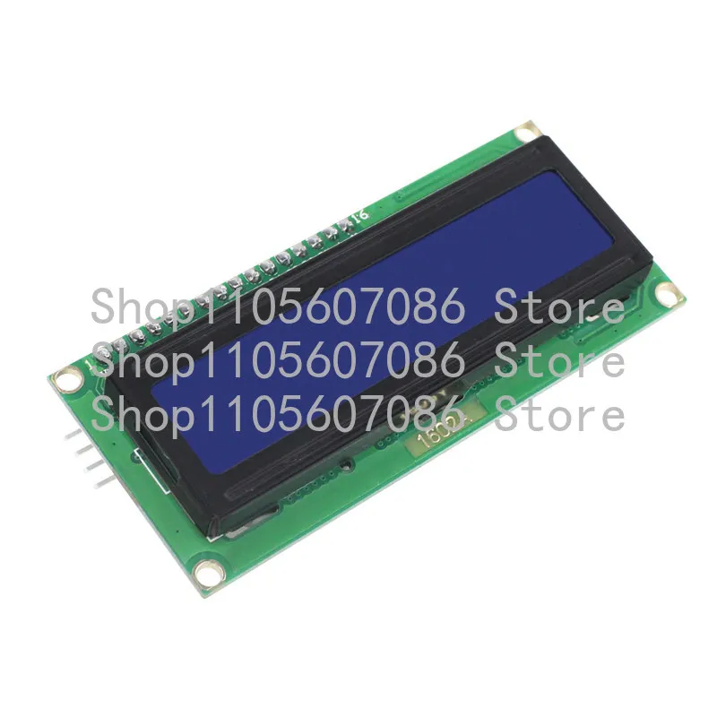 Suitable for Raspberry Pi 4B/UNO R3 LCD1602 LCD Module, Single Chip IIC/I2C Display LCD Blue Screen