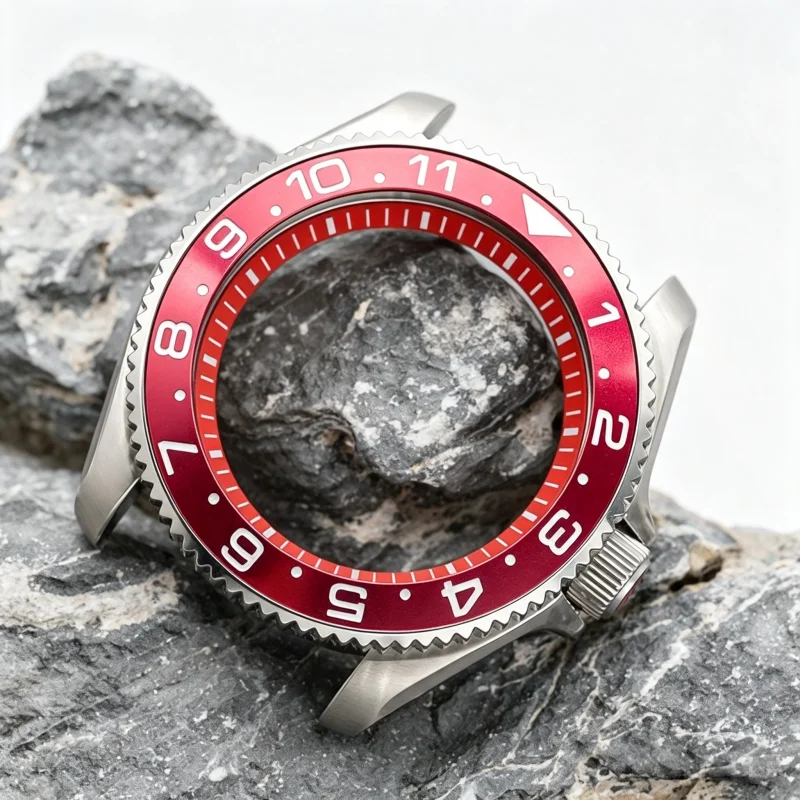 Silver SKX007 SRPD Watch Case NH35 NH36 Movement Replacement Diving Watch Case  Sapphire glass Stainless Steel Watch Mod Parts