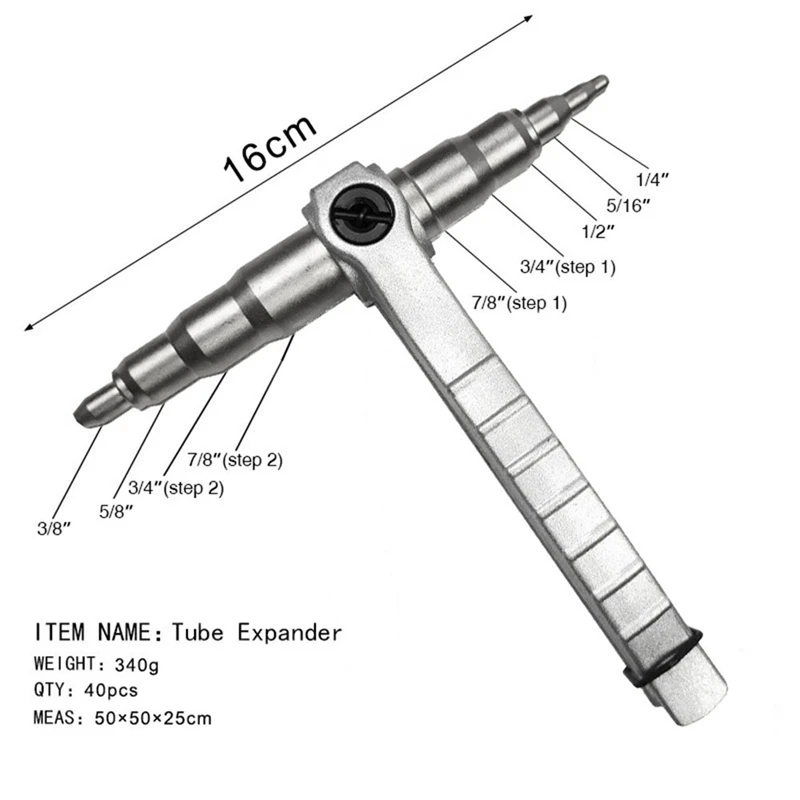 1 PCS Manual Tube Expander Hand Tools Air Conditioners Expanded Manual Refrigeration Tube Expander Manual Flaring Tool-A14I