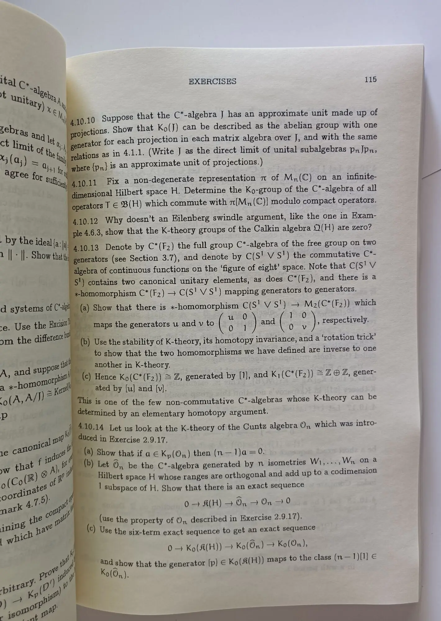 Homología K analítica