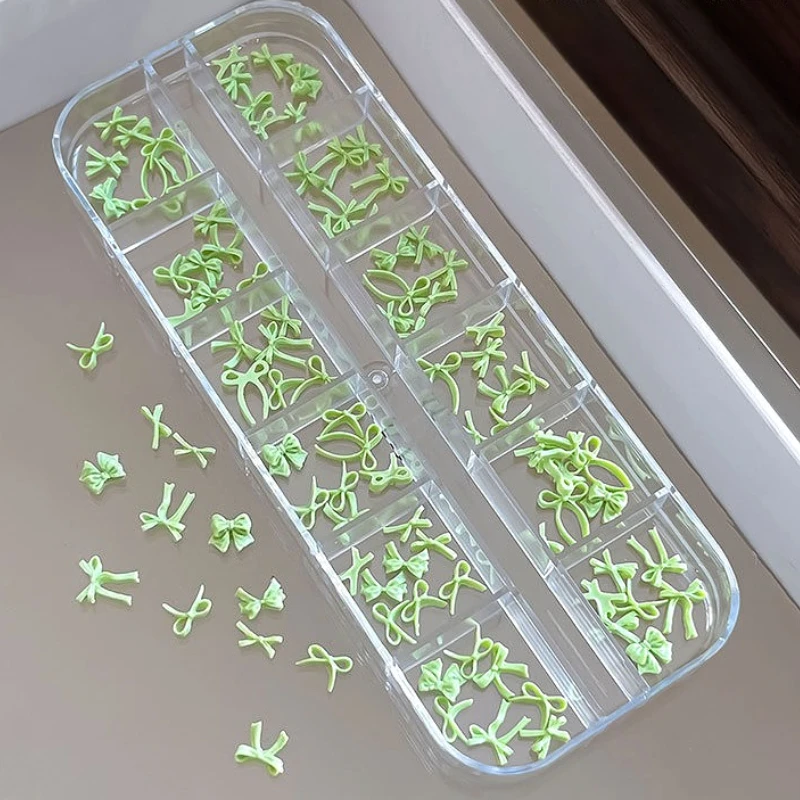 أسود صغير Bowknot متأنق فراشة سحر ليوبارد ربطة القوس فيونكة الكورية نمط الشريط الحلو مسمار الفن اكسسوارات الزينة بالجملة #3