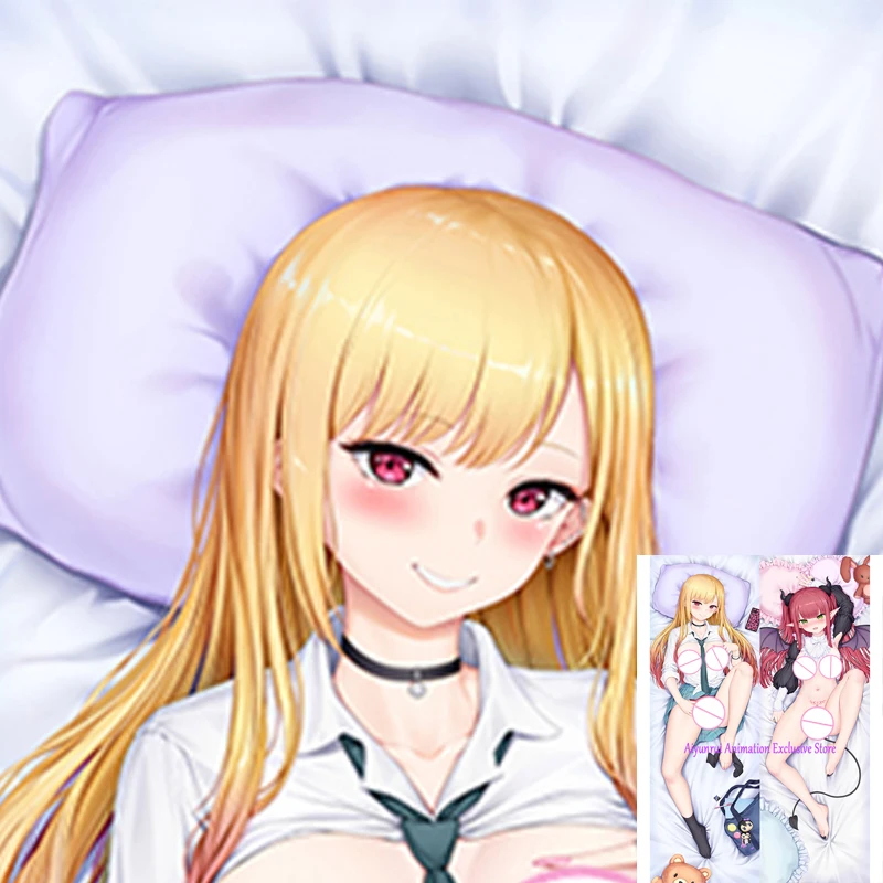 

Anime Dakimakura Pillow Case Beautiful Girl Sexy and Busty Beautiful Girl Double-Sided Halloween