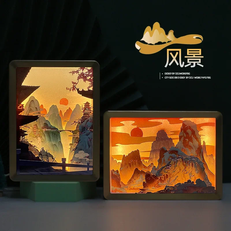 

Горячие продажи 3D-рамки для теней, индивидуальные рамки с подсветкой, мультисветодиодные опции, рамки для теней, 100, дизайн на складе