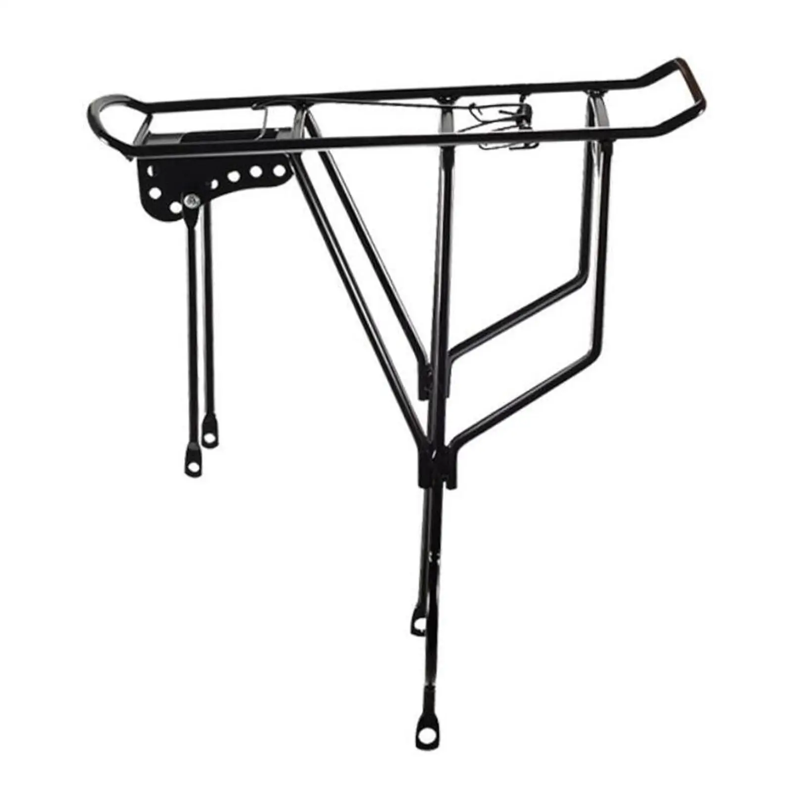 Rear Luggage Rack Bicycle Durable Touring Cargo Mount for Mountain Road Bikes and Accessories