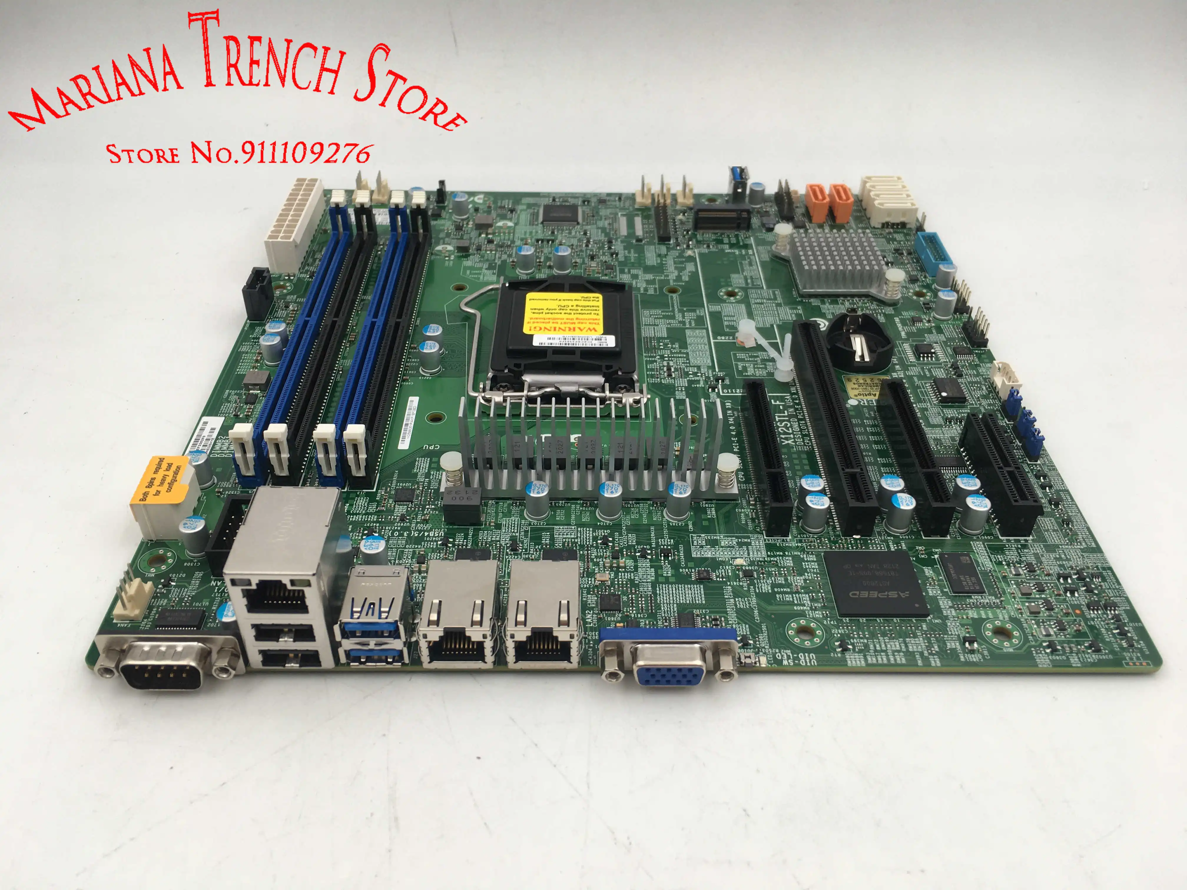 X12STL-F for Supermicro MicroATX Motherboard LGA-1200  Xeon E-2300 Processor 10th Generation Pentium Processor