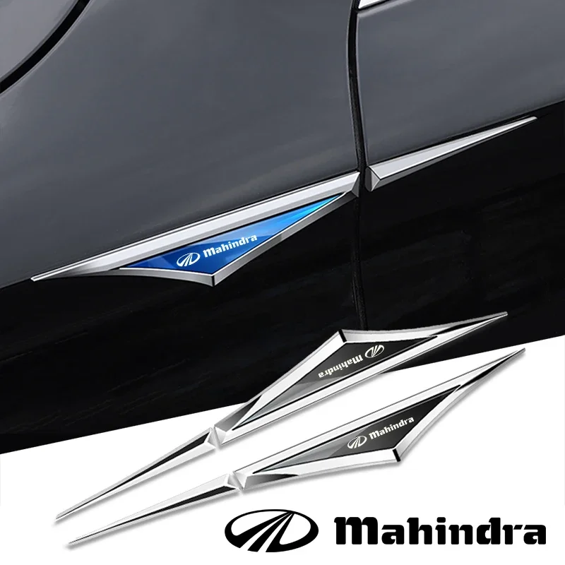 ملصقات سيارة من سبيكة ثلاثية الأبعاد ، ملحق لـ maindra kuv100 xuv300 دبوس ماهيندرا 4x4 ، 2 50 50 50