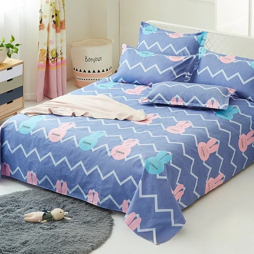 Home Textile 1PC Bed Sheet Skin-friendly Soft Thickened Large Size Droop Full Encirclement Mattress Cover Four Seasons Universal