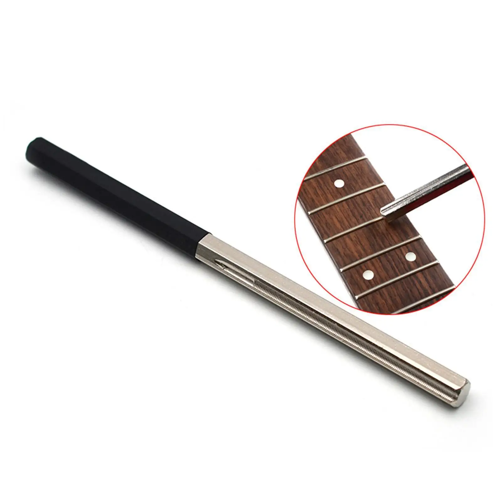Guitar Fret Coronation File Leveling Tool Grinding Protector DIY Luthie