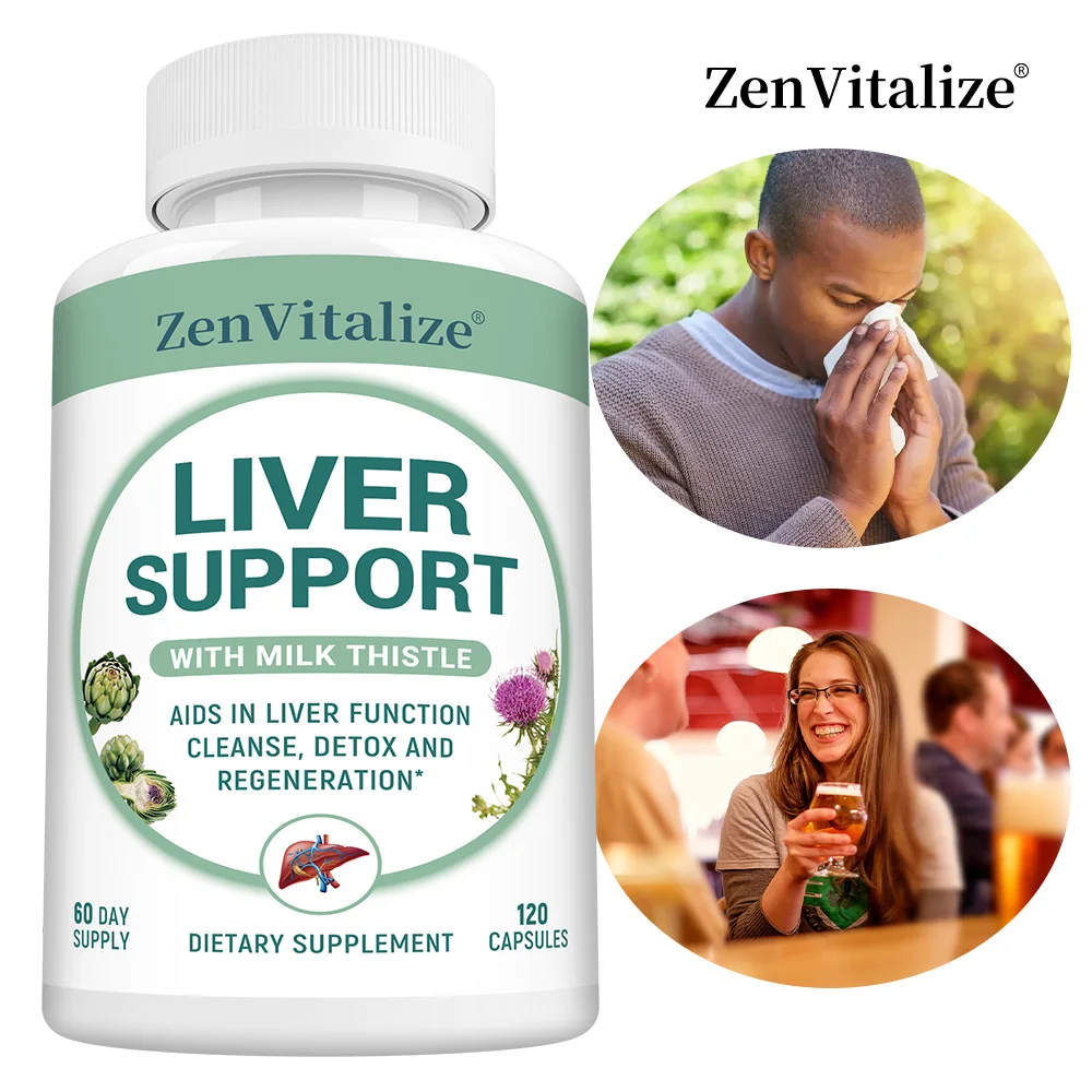 

Усовершенствованная формула для детоксикации печени – с расторопшей, одуванчиком, антиоксидантами, для поддержки здоровья печени и иммунитета