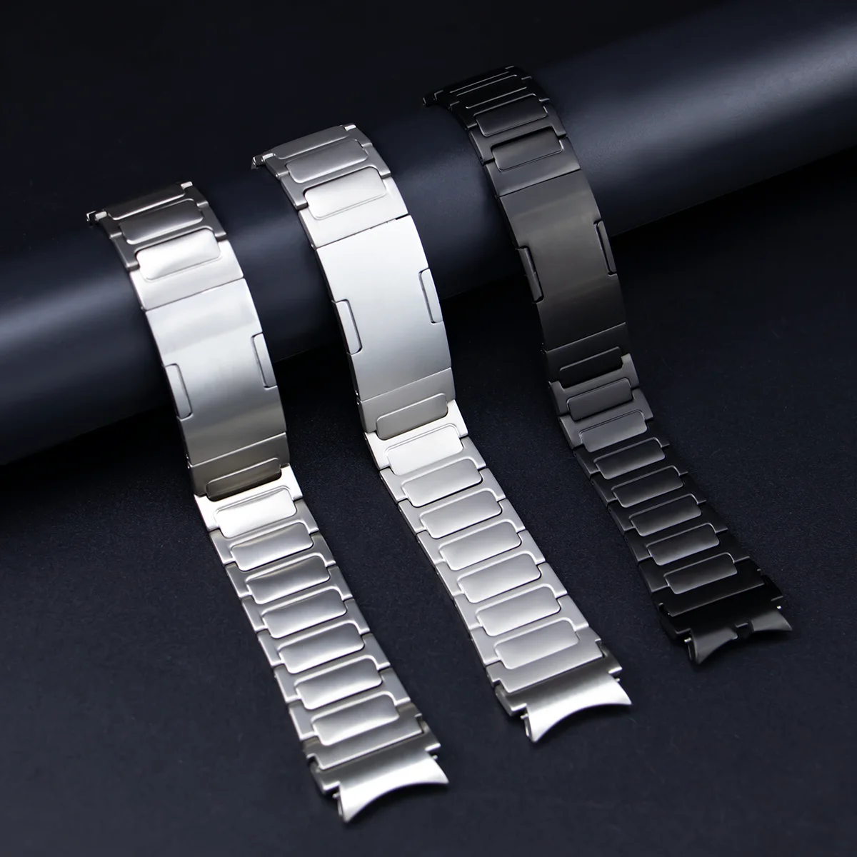 22mm Quick Fit Titanium Strap for Samsung Galaxy Watch 6 Classic 47mm 43mm Bracelet For 6/5/4 40 44mm No Gaps Band For 5Pro 45mm