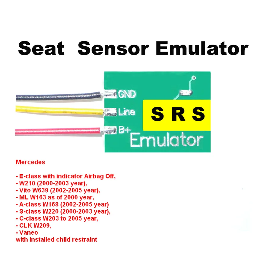 

Seat Sensor Emulator For Me-rcedes SRS3
