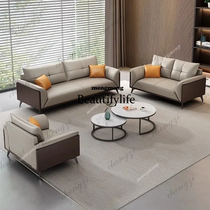 d5556 Sofá de Oficina Moderno y Elegante, Sofás de Oficina para Sala de Reuniones, Muebles de Oficina para Recepción y Ocio, Gado Mai Matasa
