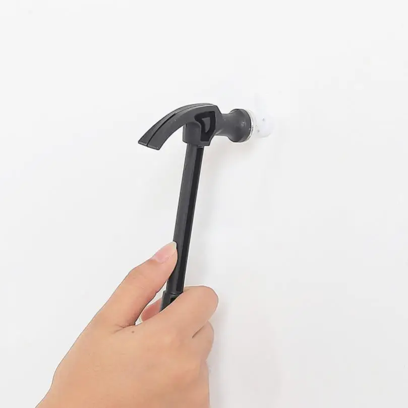 Mini Claw Hammer 17mm Hammerhead Household Nail Hammer Plastic Handle Children DIY Toy Photo Walls Installation Hammer Tool