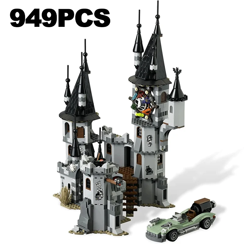 949PCS Monster Fighters Vampyre Castle Building Blocks Halloween Street View Architecture Model Architecture Brick Toy Kid Adult