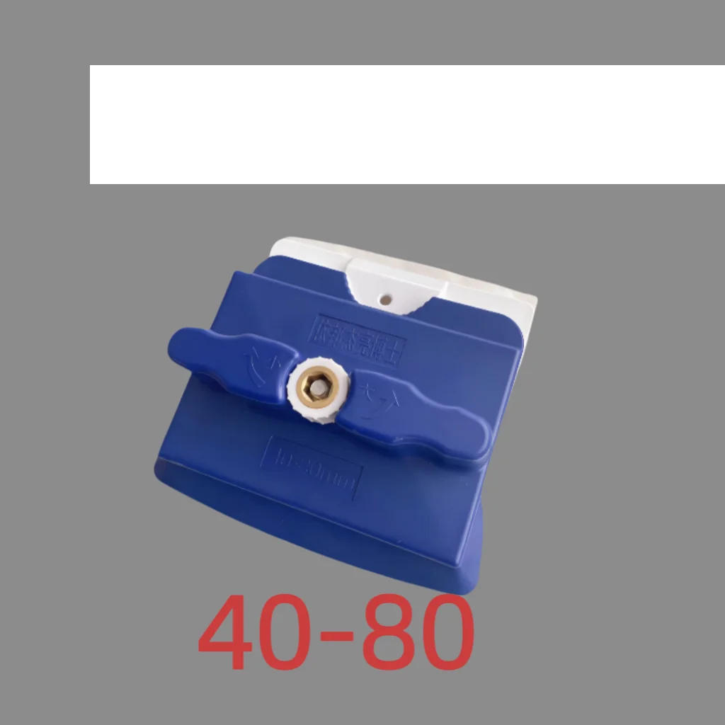 

Магический инструмент для мытья окон Dr. Yibang Jieliang: Скребок для стекол 80/80, двухслойный/трехслойный, для двусторонней очистки полых стекол