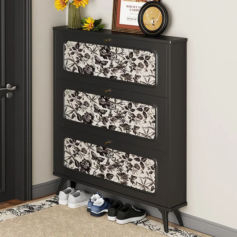 

Modern Vertical Shoe Cabinet Drawer Wood Organizers Entrance Shoe Cabinet Storage Wood Meuble De Rangement Muebles Para Hogar