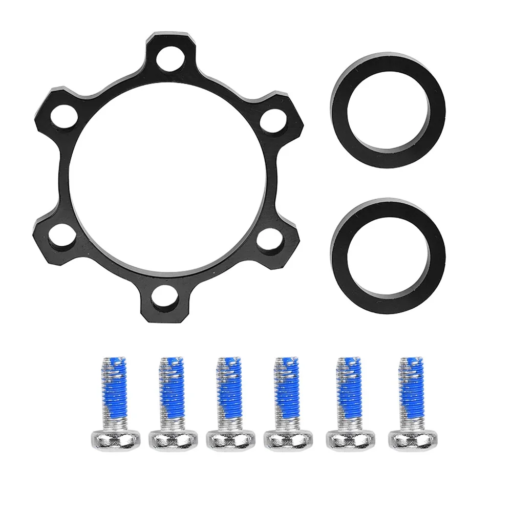 

1 set Aluminium Alloy Bike Hub Conversion Easy Installation Lightweight Hub Conversion Adapter Front and Rear Bike Hub Adapter