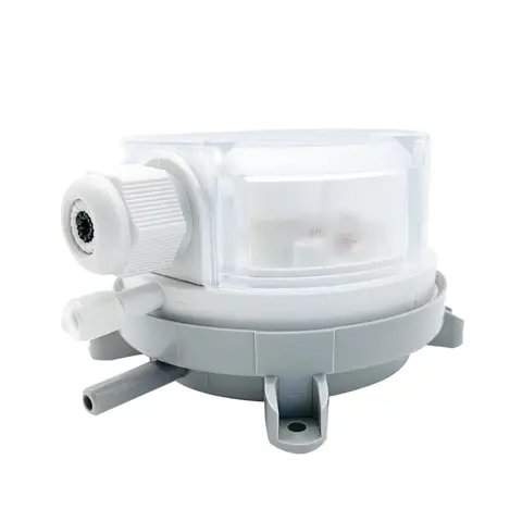 Air Differential Pressure Switch Adjustable Wind Flow Controller for Blower Hanging Fireplace Coil Overheat Protection Inductive