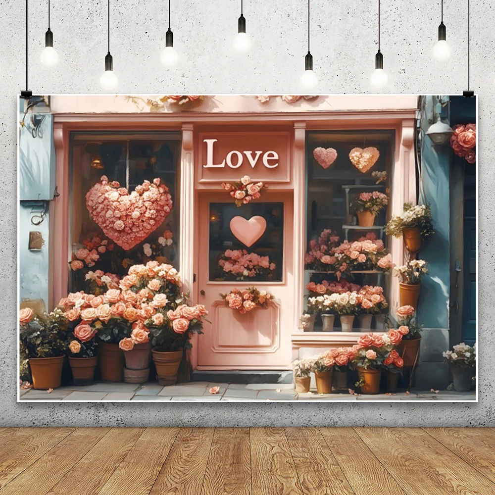 عيد الحب ديكور حفلات خلفية التصوير الفوتوغرافي الحب زهور الورد متجر صورة التصوير خلفية استوديو يطلق النار الدعائم