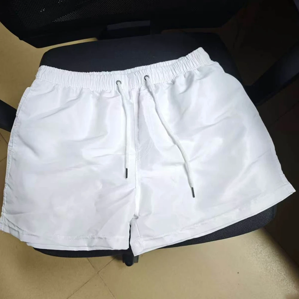 Men's and women's same casual shorts 2026 men's and women's slim-fitting comfortable beach pants quick-drying three-point 5874